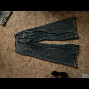 Vintage wide leg highwaisted jeans